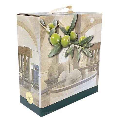 olio biologico samperi olio evo bag in box 3L estratto a freddo